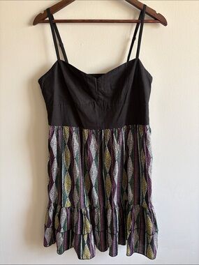 Rampage‎ Y2K Geometric Print Spaghetti Strap Dress